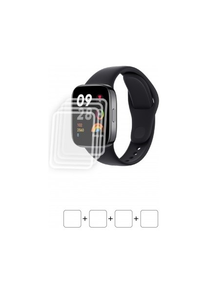 Xiaomi Redmi Watch 3 Akıllı Saat Ekran Koruyucu Poliüretan Film