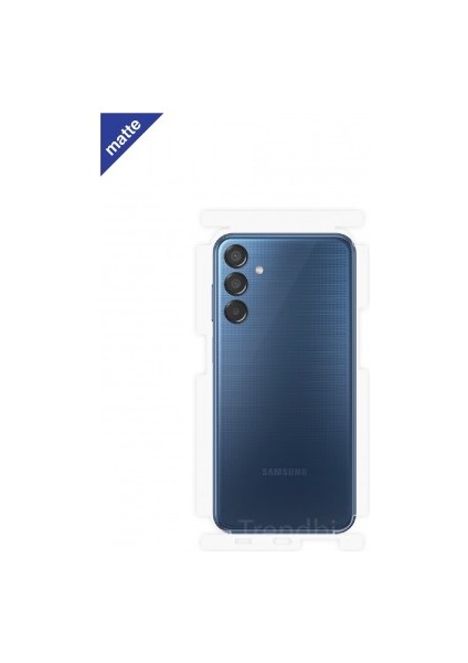 Samsung Galaxy M15 Mat Arka Yan Koruyucu Darbe Emici Poliüretan Film Amerika Üretimi