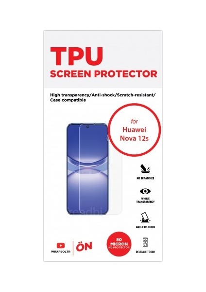 Huawei Nova 12s Ekran Koruyucu Hd Film fiyatları