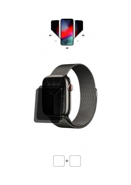 Apple Watch Series 9 41 Mm Akıllı Saat Hayalet Ekran Koruyucu