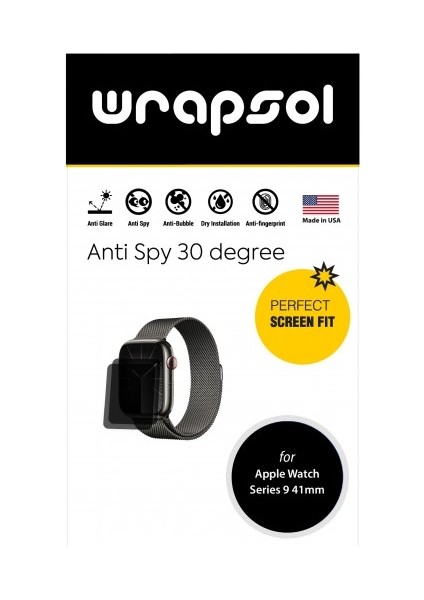 Apple Watch Series 9 41 Mm Akıllı Saat Hayalet Ekran Koruyucu fiyatları