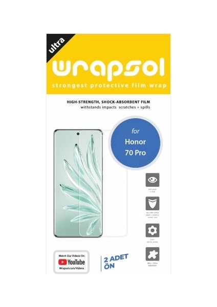 Honor 70 Pro Ekran Koruyucu Poliüretan Film fiyatları