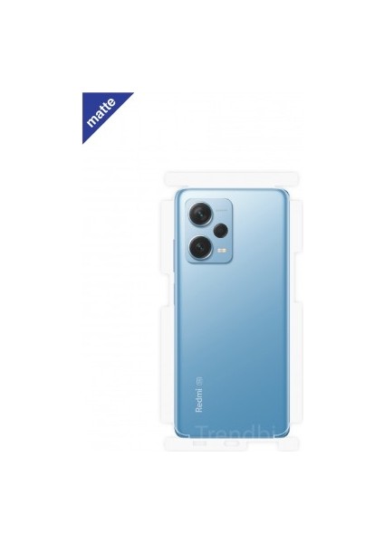 Xiaomi Redmi Note 12 Pro Plus Mat Arka Yan Koruyucu Darbe Emici Poliüretan Film Amerika Üretimi