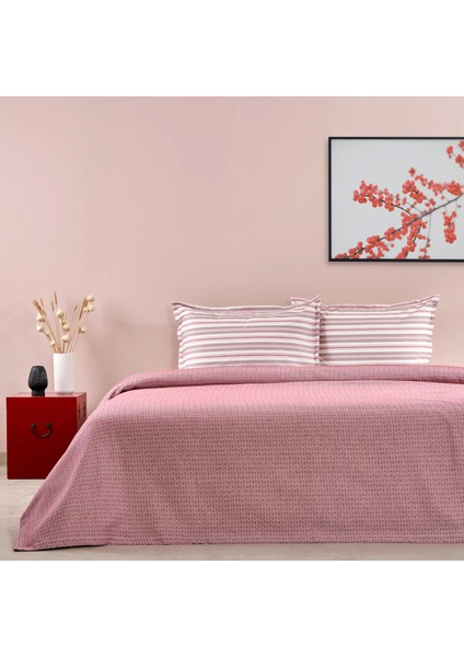 Natural Dreams Softly Pike Takımı Royal Bordo Çift Kişilik