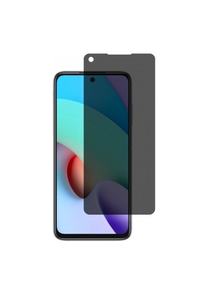 Xiaomi Redmi 10 2022 Mat Hayalet Ekran Koruyucu Privacy Yandan Görünmeyen Film