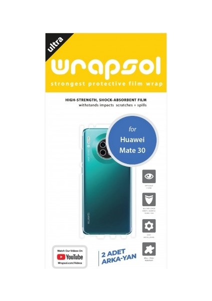 Huawei Mate 30 Ekran Koruyucu Poliüretan Film fiyatları
