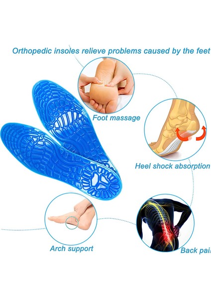 Masaj Etkili Ayakkabı Tabanlığı Ark Destekli Konfor Tabanlık