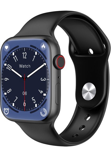 W59 Watch IOS ve Android Uyumlu MActive 2.05 inç Geniş Ekranlı Siyah Akıllı Saat