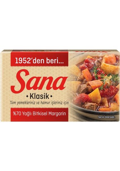 Klasik Paket Margarin 250 g modelleri
