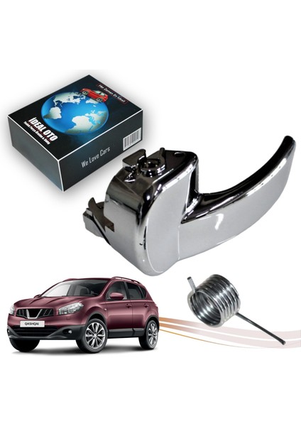 Nissan Qashqai 2007-2014 Sol Kapı Iç Açma Kolu 80670JD00E