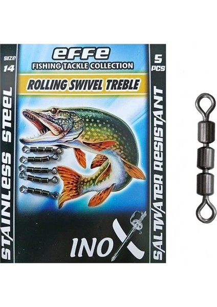 Rolling Swivel Treble Fırdöndü