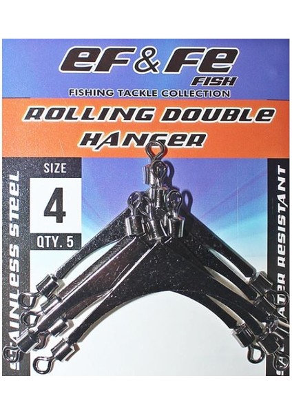 Rolling Double Hanger Fırdöndü