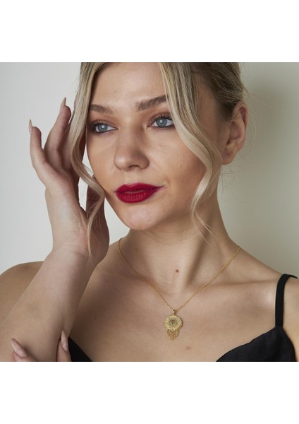 Çeyrek Püsküllü Kolye Ucu modelleri