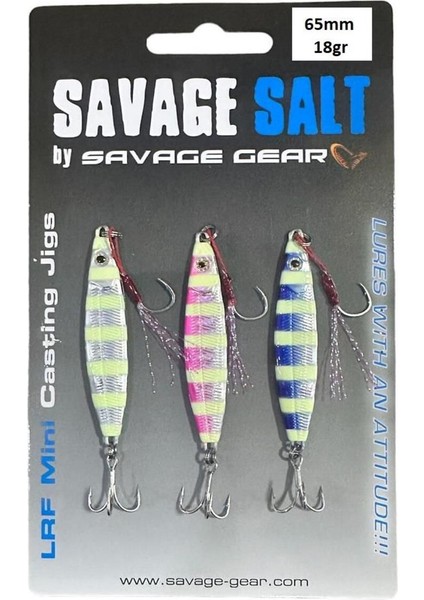 Tekno Trust Çok Renkli 18GR Psycho Sprat Lrf Jig 3 Adet Turkish Zebra Mix