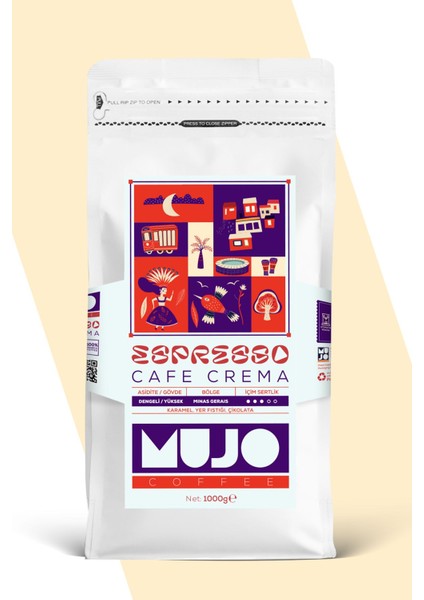 Espresso Cafe Crema Çekirdek Kahve 1kg