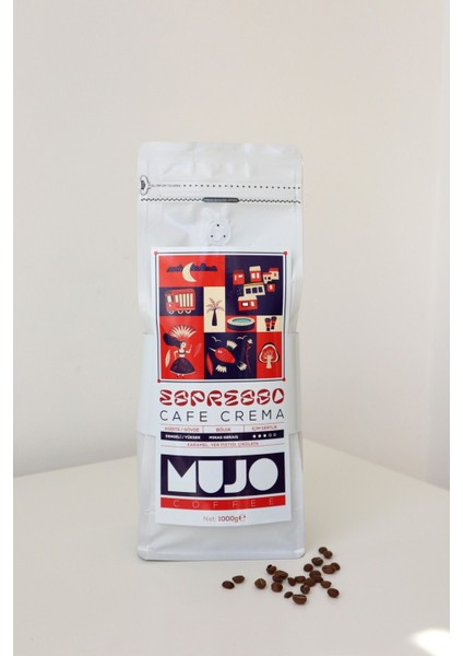 Espresso Cafe Crema Çekirdek Kahve 1kg