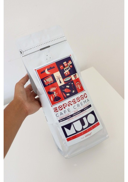 Espresso Cafe Crema Çekirdek Kahve 1kg