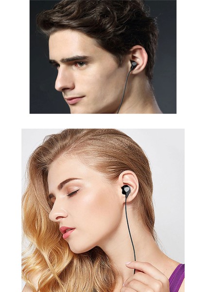 Karleader U1 Kulak Içi Kablolu Kulaklık Stereo 3.5mm Jack Girişli Siyah Mikrofonlu