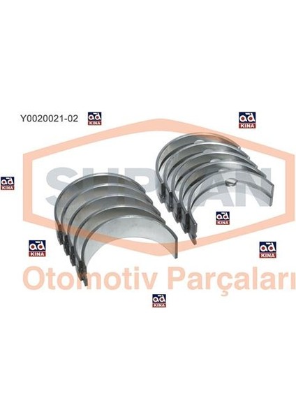 Ana Yatak Y0020021 02 Master 2.5 Dci G9U-16V 0.50