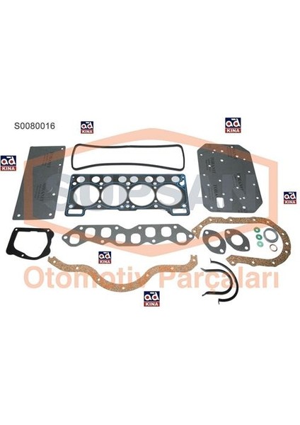 Conta Takım S0080016 R9 1400 Skcli Lpglı Ozel Takvıyelı 1.4mm Kecesız