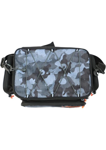 Tekno Trust Siyah Black Camo Helper Bag - Balıkçı Çantası