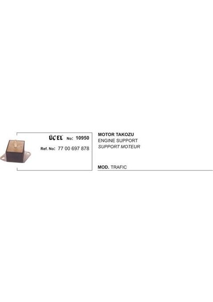 Motor Takozu 10950 Trafık 7700697878