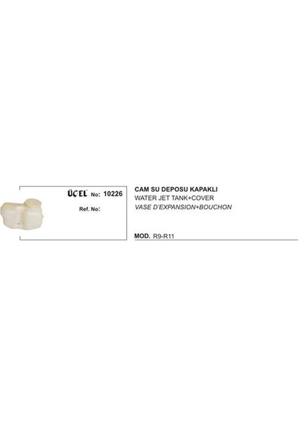 Cam Yıkama Su Deposu 10226 R9 R11