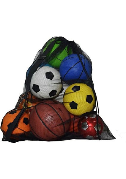 Büyük Kapasiteli Spor Topu Çantası 72X100 cm Futbol Basketbol Voleybol Çocuk Oyuncak Depolama Ağı (Yurt Dışından) indirimleri