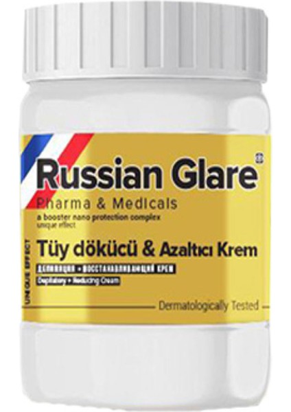 Rus Merhemi Bonie Glare  Russıan Glare Tüy Dökücü Azaltıcı Merhem 50 ml Krem Formunda Tüy Dòkücü