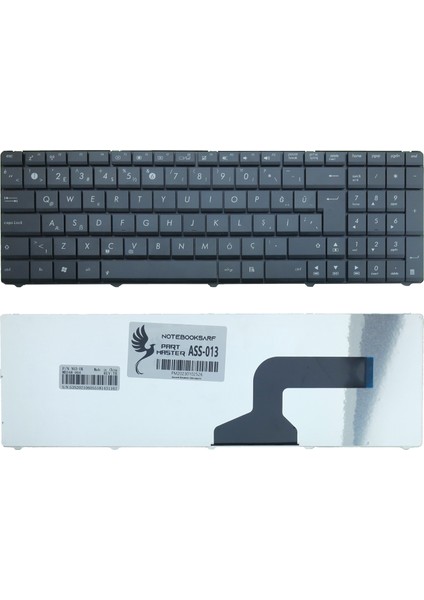 Part Master Asus K53, K72, M52, N50 Notebook Klavye (Siyah) V.2