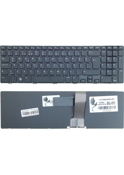Dell Inspiron N5110-31F43B, N5110-B33B45 Klavye (Siyah)