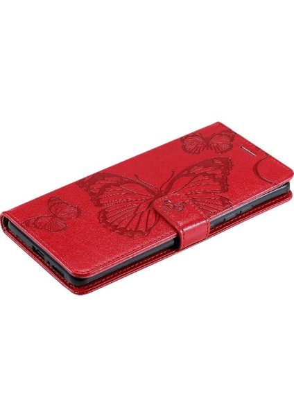 Xiaomi Mix 4 Flip Kickstand Darbeye Kapak Pu Deri ile Flip Case (Yurt Dışından)