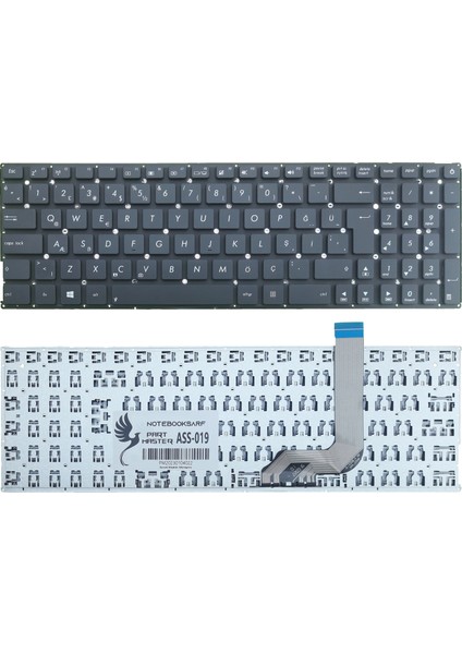 Asus Vivobook 15 X542UR-GQ271T, X542UR-GQ272T Klavye (Siyah)