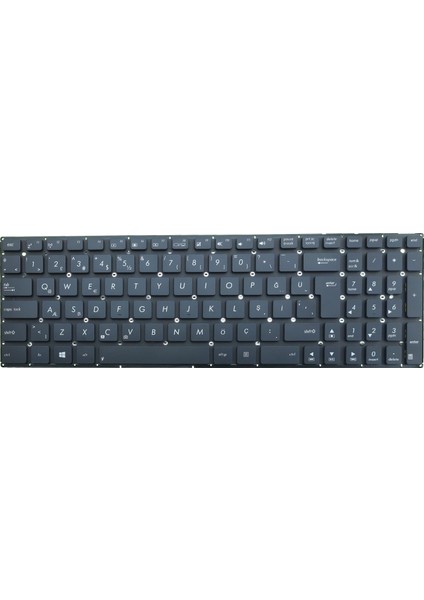 Asus F550VB, F550VC, F551CA Klavye (Siyah)