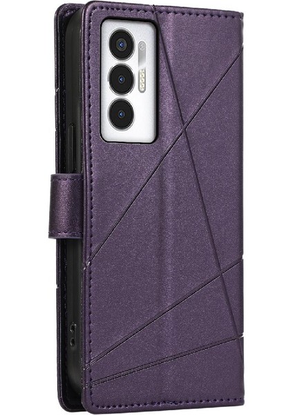 Tecno Pova 3 Için Flip Case Darbeye Kickstand Şok Emici Üç (Yurt Dışından) indirimleri