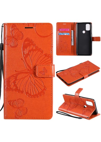 Oneplus Nord N10 5g Darbeye Kapak Pu Deri Manyetik Için Flip Case (Yurt Dışından)