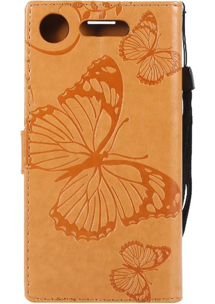 Sony Xperia Xperia Için Kart Yuvası Standı ile Flip Case Kickstand Pu (Yurt Dışından) indirimleri