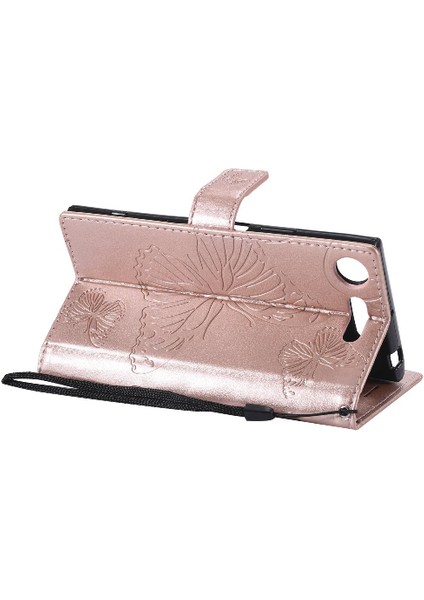Sony Xperia Xperia Için Kart Yuvası Standı ile Flip Case Kickstand Pu (Yurt Dışından) fırsatları