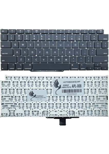 Macbook Pro M1 13 Inç A2338 2020 Klavye -Küçük Enter Us-