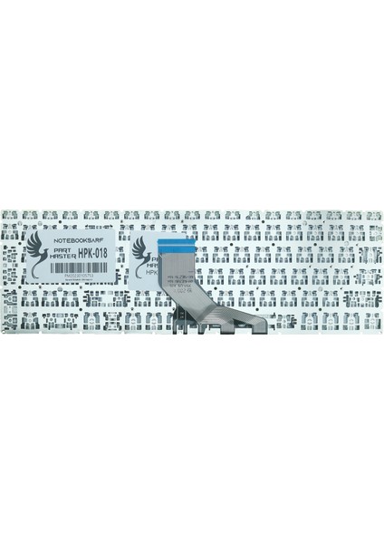 Hp 250 G7 (10R39EA), 255 G7 (9HR33ES) Klavye (Gümüş) modelleri