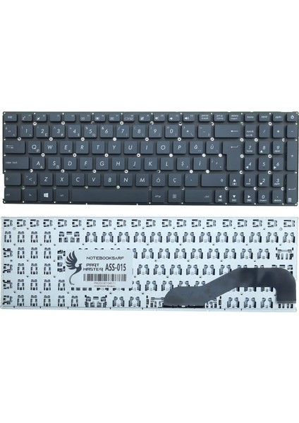 Asus X540LJ-XX065D, X540BA-DM366A11 Klavye (Siyah)