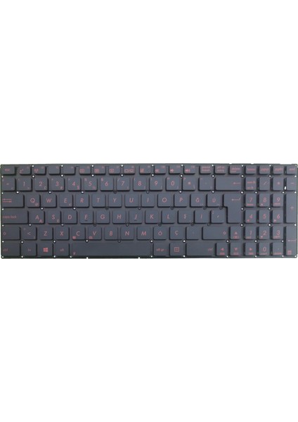 Asus X550V, A550CC, F550DP Klavye (Kırmızı Tuş)
