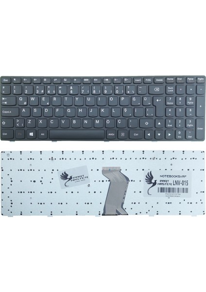 Lenovo G500, G505, G510, G700, G710 Klavye (Siyah)