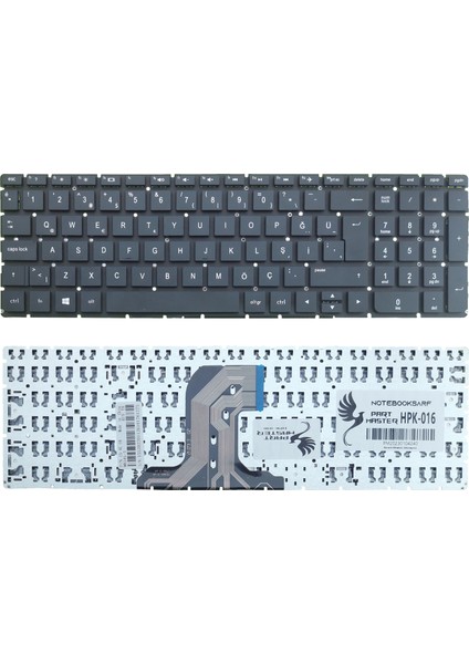 Hp 250 G5 (W4N06EA), 250 G5 (1NV70ES) Klavye (Siyah)