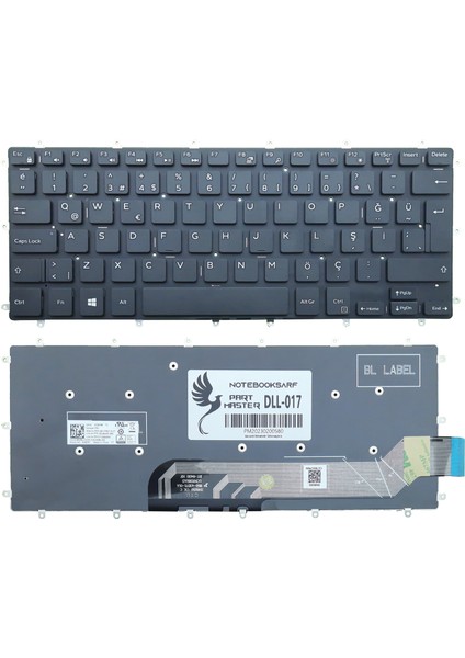 Dell 0717Y9, 717Y9 Notebook Klavye -Siyah-