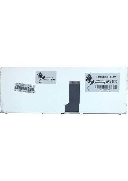 Asus U35JC-RX058V, K42JC-VX117R, UL80VT-A2 Klavye (Siyah)