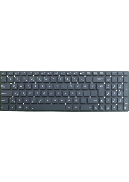 Asus A75VJ, A75VM, K55DE, K55DR Klavye (Siyah)