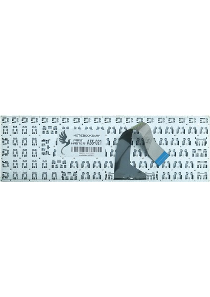 Asus R510VX-DM508T, X550CA-XO270H Klavye (Siyah)