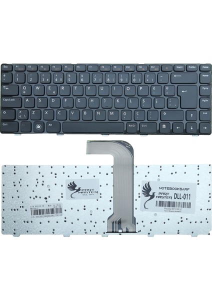 Dell 5520 S21B45C5520 S21F45C Klavye (Siyah)