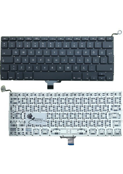 Macbook Pro A1278 MB990LL/A Z0GKQ Klavye (Büyük Enter - Tr)